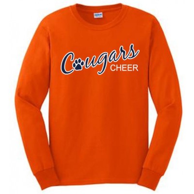 Fallston Cougars Cheer long sleeve tee