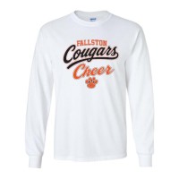 *Fallston High School white long sleeve tee