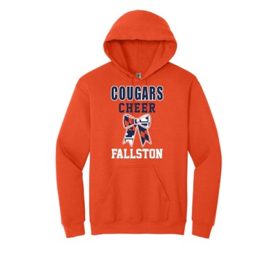 *Fallston Cheer practice Hoody 2026 (ORANGE)