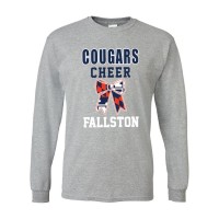 *Fallston Cheer long sleeve tee 2026 (GRAY)
