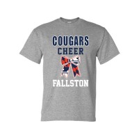 *Fallston Cheer short sleeve tee 2026 (GRAY)