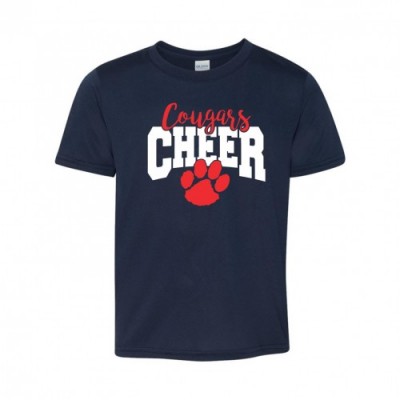 Fallston Cougars paw tee
