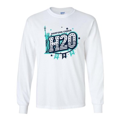 *Harford Cheerleading H20 NEW long sleeve tee *Harford Cheerleading H20 NEW long sleeve tee