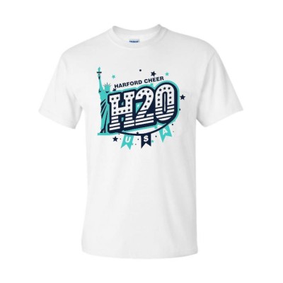 *Harford Cheerleading H20 NEW Team tee