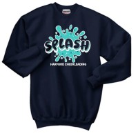 *Harford Cheerleading crew neck sweatshirt Splash