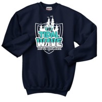 *Harford Cheerleading crew neck sweatshirt Tidal Wave