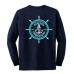 Harford Cheerleading navy new anchor long sleeve