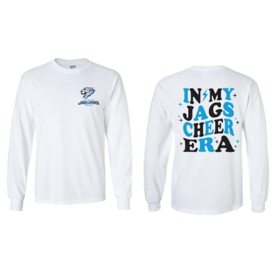 Jaguars "In My Jags Cheer Era" long sleeve white