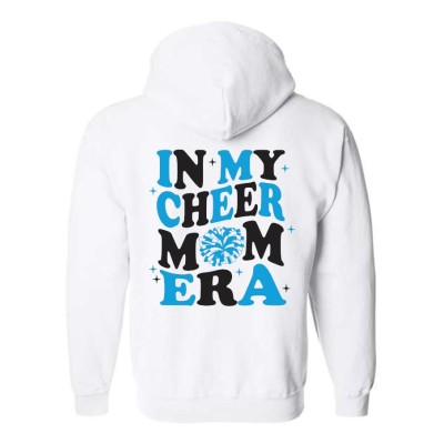 Jaguars "In My Cheer Mom Era" hooded sweatshirt white