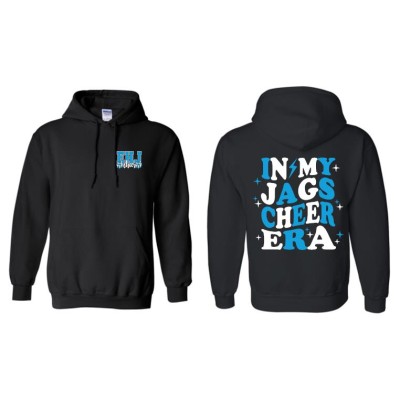 Jaguars "In My Jags Cheer Era" hooded sweatshirt black