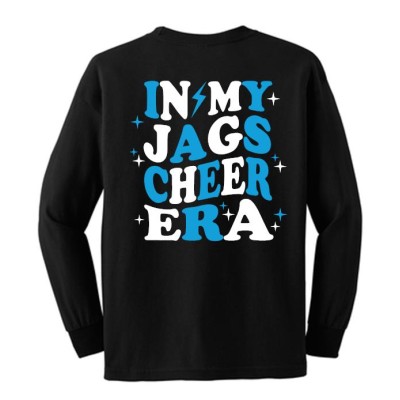 Jaguars "In My Jags Cheer Era" long sleeve black