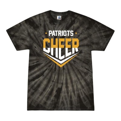  Patriots CHEER tie dye tee 2