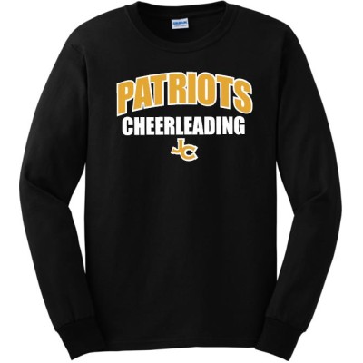 John Carroll Patriots long sleeve black tee
