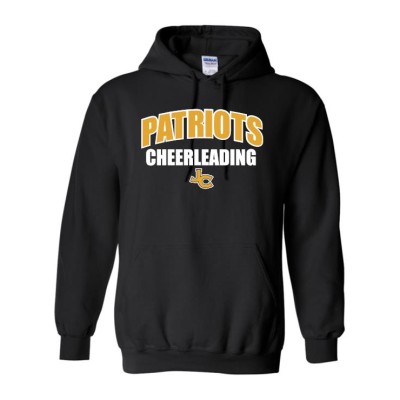 John Carroll Patriots Cheerleading hooded sweatshirt John Carroll Patriots Cheerleading hooded sweatshirt