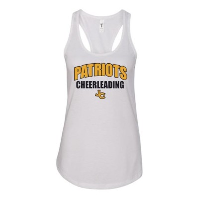 John Carroll Patriots racerback tank (white) John Carroll Patriots racerback tank (white)