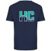 Harford Cheerleading HC logo short sleeve  (front and back design)