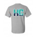 Harford Cheerleading HC gray logo tee Harford Cheerleading HC gray logo tee