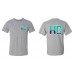 Harford Cheerleading HC gray logo tee Harford Cheerleading HC gray logo tee