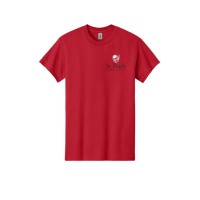 * St. Paul's Lutheran School embroidered red PE tee * St. Paul's Lutheran School embroidered red PE tee