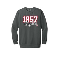 St. Paul's Lutheran School 1957 heavy weight comfort color crew neck sweatshirt (pepper) St. Paul's Lutheran School 1957 heavy weight comfort color crew neck sweatshirt (pepper)