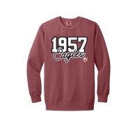 St. Paul's Lutheran School 1957 heavy weight comfort color crew neck sweatshirt (crimson) St. Paul's Lutheran School 1957 heavy weight comfort color crew neck sweatshirt (crimson)