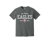 St. Paul's Lutheran School EAGLES heavy weight comfort color tee-pepper St. Paul's Lutheran School EAGLES heavy weight comfort color tee-pepper