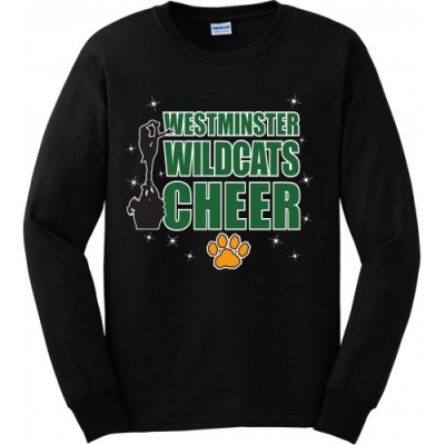 Westminster Wildcats long sleeve stunt tee