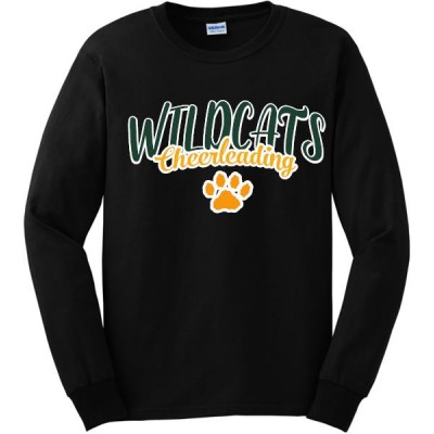 Westminster Wildcats cheerleading long sleeve 2021