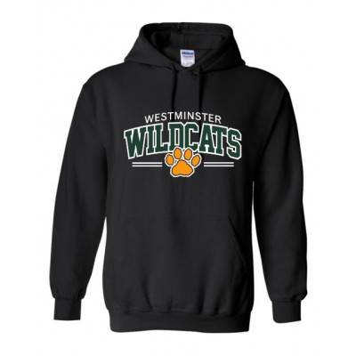 Westminster Wildcats fan hooded sweatshirt