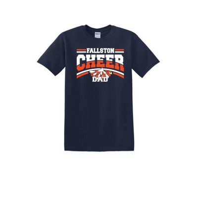 Fallston Cheer Dad navy tee Fallston Cheer Dad navy tee