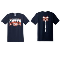  *Fallston Cheer navy practice tee 2025