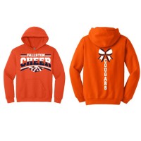 *Fallston Cheer orange practice hooded sweatshirt 2025