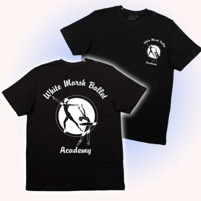 White Marsh Ballet logo t-shirt