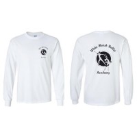 White Marsh Ballet long sleeve logo t-shirt white