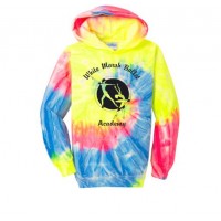 White Marsh Ballet tie dye hoody Neon